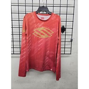 Selkirk Sport Performance Men's‎ Long Sleeve Pickleball Red Athletic Shirt XS